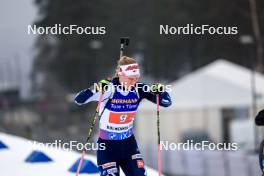 03.03.2024, Oslo, Norway (NOR): Suvi Minkkinen (FIN) - IBU World Cup Biathlon, single mixed relay, Oslo (NOR). www.nordicfocus.com. © Manzoni/NordicFocus. Every downloaded picture is fee-liable.