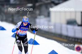 03.03.2024, Oslo, Norway (NOR): Regina Ermits (EST) - IBU World Cup Biathlon, single mixed relay, Oslo (NOR). www.nordicfocus.com. © Manzoni/NordicFocus. Every downloaded picture is fee-liable.