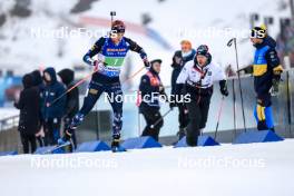 03.03.2024, Oslo, Norway (NOR): Vetle Sjaastad Christiansen (0) - IBU World Cup Biathlon, single mixed relay, Oslo (NOR). www.nordicfocus.com. © Manzoni/NordicFocus. Every downloaded picture is fee-liable.