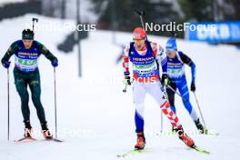 03.03.2024, Oslo, Norway (NOR): Kresimir Crnkovic (CRO) - IBU World Cup Biathlon, single mixed relay, Oslo (NOR). www.nordicfocus.com. © Manzoni/NordicFocus. Every downloaded picture is fee-liable.