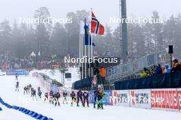 03.03.2024, Oslo, Norway (NOR): Feature: Track atmosphere  - IBU World Cup Biathlon, single mixed relay, Oslo (NOR). www.nordicfocus.com. © Manzoni/NordicFocus. Every downloaded picture is fee-liable.