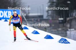 03.03.2024, Oslo, Norway (NOR): Lotte Lie (BEL) - IBU World Cup Biathlon, single mixed relay, Oslo (NOR). www.nordicfocus.com. © Manzoni/NordicFocus. Every downloaded picture is fee-liable.