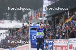 03.03.2024, Oslo, Norway (NOR): Vetle Sjaastad Christiansen (0) - IBU World Cup Biathlon, single mixed relay, Oslo (NOR). www.nordicfocus.com. © Manzoni/NordicFocus. Every downloaded picture is fee-liable.