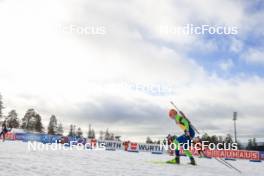 28.02.2024, Oslo, Norway (NOR): Anamarija Lampic (SLO) - IBU World Cup Biathlon, training, Oslo (NOR). www.nordicfocus.com. © Manzoni/NordicFocus. Every downloaded picture is fee-liable.