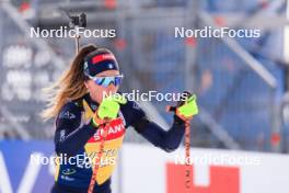 28.02.2024, Oslo, Norway (NOR): Lisa Vittozzi (ITA) - IBU World Cup Biathlon, training, Oslo (NOR). www.nordicfocus.com. © Manzoni/NordicFocus. Every downloaded picture is fee-liable.