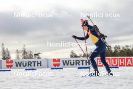 28.02.2024, Oslo, Norway (NOR): Samuela Comola (ITA) - IBU World Cup Biathlon, training, Oslo (NOR). www.nordicfocus.com. © Manzoni/NordicFocus. Every downloaded picture is fee-liable.