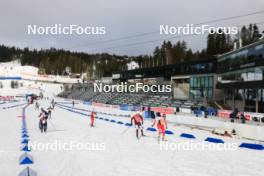 28.02.2024, Oslo, Norway (NOR): Undefined athlete competes - IBU World Cup Biathlon, training, Oslo (NOR). www.nordicfocus.com. © Manzoni/NordicFocus. Every downloaded picture is fee-liable.