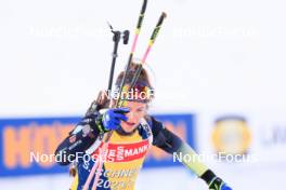 28.02.2024, Oslo, Norway (NOR): Sophia Schneider (GER) - IBU World Cup Biathlon, training, Oslo (NOR). www.nordicfocus.com. © Manzoni/NordicFocus. Every downloaded picture is fee-liable.