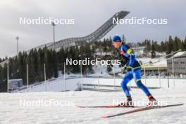 28.02.2024, Oslo, Norway (NOR): Max Saenger (USA/SUI), IBU IR - IBU World Cup Biathlon, training, Oslo (NOR). www.nordicfocus.com. © Manzoni/NordicFocus. Every downloaded picture is fee-liable.