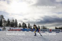 28.02.2024, Oslo, Norway (NOR): Mona Brorsson (SWE) - IBU World Cup Biathlon, training, Oslo (NOR). www.nordicfocus.com. © Manzoni/NordicFocus. Every downloaded picture is fee-liable.