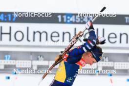 28.02.2024, Oslo, Norway (NOR): Julia Simon (FRA) - IBU World Cup Biathlon, training, Oslo (NOR). www.nordicfocus.com. © Manzoni/NordicFocus. Every downloaded picture is fee-liable.