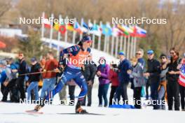 10.03.2024, Soldier Hollow, United States of America (USA): Emilien Jacquelin (FRA) - IBU World Cup Biathlon, pursuit men, Soldier Hollow (USA). www.nordicfocus.com. © Manzoni/NordicFocus. Every downloaded picture is fee-liable.