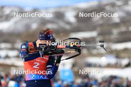 10.03.2024, Soldier Hollow, United States of America (USA): Emilien Jacquelin (FRA) - IBU World Cup Biathlon, pursuit men, Soldier Hollow (USA). www.nordicfocus.com. © Manzoni/NordicFocus. Every downloaded picture is fee-liable.