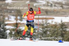 10.03.2024, Soldier Hollow, United States of America (USA): Florent Claude (BEL) - IBU World Cup Biathlon, pursuit men, Soldier Hollow (USA). www.nordicfocus.com. © Manzoni/NordicFocus. Every downloaded picture is fee-liable.