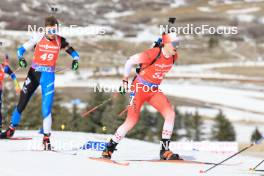 10.03.2024, Soldier Hollow, United States of America (USA): Adam Runnalls (CAN) - IBU World Cup Biathlon, pursuit men, Soldier Hollow (USA). www.nordicfocus.com. © Manzoni/NordicFocus. Every downloaded picture is fee-liable.