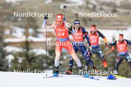 10.03.2024, Soldier Hollow, United States of America (USA): Sebastian Stalder (SUI) - IBU World Cup Biathlon, pursuit men, Soldier Hollow (USA). www.nordicfocus.com. © Manzoni/NordicFocus. Every downloaded picture is fee-liable.