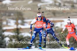 10.03.2024, Soldier Hollow, United States of America (USA): Heikki Laitinen (FIN) - IBU World Cup Biathlon, pursuit men, Soldier Hollow (USA). www.nordicfocus.com. © Manzoni/NordicFocus. Every downloaded picture is fee-liable.