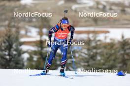 10.03.2024, Soldier Hollow, United States of America (USA): Antonin Guigonnat (FRA) - IBU World Cup Biathlon, pursuit men, Soldier Hollow (USA). www.nordicfocus.com. © Manzoni/NordicFocus. Every downloaded picture is fee-liable.