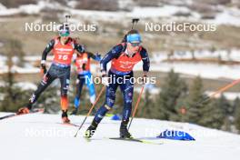 10.03.2024, Soldier Hollow, United States of America (USA): Lukas Hofer (ITA) - IBU World Cup Biathlon, pursuit men, Soldier Hollow (USA). www.nordicfocus.com. © Manzoni/NordicFocus. Every downloaded picture is fee-liable.