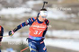 10.03.2024, Soldier Hollow, United States of America (USA): Fabien Claude (FRA) - IBU World Cup Biathlon, pursuit men, Soldier Hollow (USA). www.nordicfocus.com. © Manzoni/NordicFocus. Every downloaded picture is fee-liable.