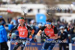 10.03.2024, Soldier Hollow, United States of America (USA): Campbell Wright (USA) - IBU World Cup Biathlon, pursuit men, Soldier Hollow (USA). www.nordicfocus.com. © Manzoni/NordicFocus. Every downloaded picture is fee-liable.
