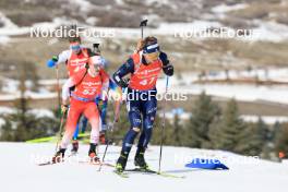 10.03.2024, Soldier Hollow, United States of America (USA): Elia Zeni (ITA) - IBU World Cup Biathlon, pursuit men, Soldier Hollow (USA). www.nordicfocus.com. © Manzoni/NordicFocus. Every downloaded picture is fee-liable.