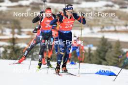 10.03.2024, Soldier Hollow, United States of America (USA): Didier Bionaz (ITA) - IBU World Cup Biathlon, pursuit men, Soldier Hollow (USA). www.nordicfocus.com. © Manzoni/NordicFocus. Every downloaded picture is fee-liable.