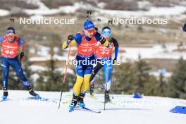 10.03.2024, Soldier Hollow, United States of America (USA): Jesper Nelin (SWE) - IBU World Cup Biathlon, pursuit men, Soldier Hollow (USA). www.nordicfocus.com. © Manzoni/NordicFocus. Every downloaded picture is fee-liable.
