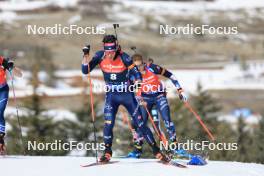 10.03.2024, Soldier Hollow, United States of America (USA): Tommaso Giacomel (ITA) - IBU World Cup Biathlon, pursuit men, Soldier Hollow (USA). www.nordicfocus.com. © Manzoni/NordicFocus. Every downloaded picture is fee-liable.
