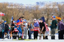 10.03.2024, Soldier Hollow, United States of America (USA): Sean Doherty (USA) - IBU World Cup Biathlon, pursuit men, Soldier Hollow (USA). www.nordicfocus.com. © Manzoni/NordicFocus. Every downloaded picture is fee-liable.