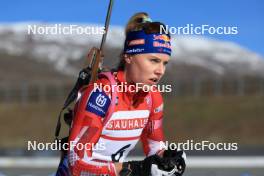 10.03.2024, Soldier Hollow, United States of America (USA): Anna Gandler (AUT) - IBU World Cup Biathlon, pursuit women, Soldier Hollow (USA). www.nordicfocus.com. © Manzoni/NordicFocus. Every downloaded picture is fee-liable.