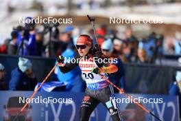10.03.2024, Soldier Hollow, United States of America (USA): Janina Hettich-Walz (GER) - IBU World Cup Biathlon, pursuit women, Soldier Hollow (USA). www.nordicfocus.com. © Manzoni/NordicFocus. Every downloaded picture is fee-liable.