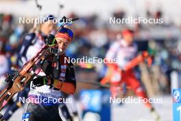 10.03.2024, Soldier Hollow, United States of America (USA): Julia Kink (GER) - IBU World Cup Biathlon, pursuit women, Soldier Hollow (USA). www.nordicfocus.com. © Manzoni/NordicFocus. Every downloaded picture is fee-liable.