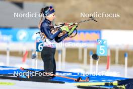 10.03.2024, Soldier Hollow, United States of America (USA): Lisa Vittozzi (ITA) - IBU World Cup Biathlon, pursuit women, Soldier Hollow (USA). www.nordicfocus.com. © Manzoni/NordicFocus. Every downloaded picture is fee-liable.
