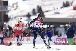 10.03.2024, Soldier Hollow, United States of America (USA): Maren Kirkeeide (NOR) - IBU World Cup Biathlon, pursuit women, Soldier Hollow (USA). www.nordicfocus.com. © Manzoni/NordicFocus. Every downloaded picture is fee-liable.