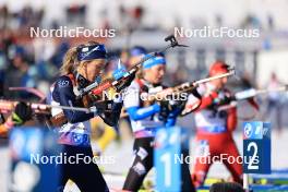 10.03.2024, Soldier Hollow, United States of America (USA): Hannah Auchentaller (ITA) - IBU World Cup Biathlon, pursuit women, Soldier Hollow (USA). www.nordicfocus.com. © Manzoni/NordicFocus. Every downloaded picture is fee-liable.