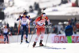 10.03.2024, Soldier Hollow, United States of America (USA): Benita Peiffer (CAN) - IBU World Cup Biathlon, pursuit women, Soldier Hollow (USA). www.nordicfocus.com. © Manzoni/NordicFocus. Every downloaded picture is fee-liable.