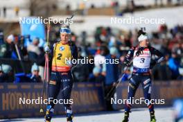 10.03.2024, Soldier Hollow, United States of America (USA): Ingrid Landmark Tandrevold (NOR) - IBU World Cup Biathlon, pursuit women, Soldier Hollow (USA). www.nordicfocus.com. © Manzoni/NordicFocus. Every downloaded picture is fee-liable.
