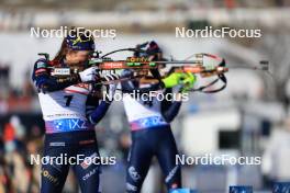 10.03.2024, Soldier Hollow, United States of America (USA): Justine Braisaz-Bouchet (FRA) - IBU World Cup Biathlon, pursuit women, Soldier Hollow (USA). www.nordicfocus.com. © Manzoni/NordicFocus. Every downloaded picture is fee-liable.