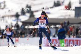 10.03.2024, Soldier Hollow, United States of America (USA): Deedra Irwin (USA) - IBU World Cup Biathlon, pursuit women, Soldier Hollow (USA). www.nordicfocus.com. © Manzoni/NordicFocus. Every downloaded picture is fee-liable.