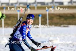 10.03.2024, Soldier Hollow, United States of America (USA): Margie Freed (USA) - IBU World Cup Biathlon, pursuit women, Soldier Hollow (USA). www.nordicfocus.com. © Manzoni/NordicFocus. Every downloaded picture is fee-liable.