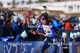 10.03.2024, Soldier Hollow, United States of America (USA): Deedra Irwin (USA) - IBU World Cup Biathlon, pursuit women, Soldier Hollow (USA). www.nordicfocus.com. © Manzoni/NordicFocus. Every downloaded picture is fee-liable.