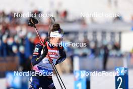 10.03.2024, Soldier Hollow, United States of America (USA): Lou Jeanmonnot (FRA) - IBU World Cup Biathlon, pursuit women, Soldier Hollow (USA). www.nordicfocus.com. © Manzoni/NordicFocus. Every downloaded picture is fee-liable.