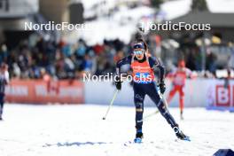09.03.2024, Soldier Hollow, United States of America (USA): Beatrice Trabucchi (ITA) - IBU World Cup Biathlon, relay women, Soldier Hollow (USA). www.nordicfocus.com. © Manzoni/NordicFocus. Every downloaded picture is fee-liable.