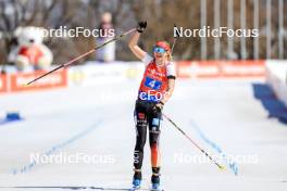 09.03.2024, Soldier Hollow, United States of America (USA): Julia Kink (GER) - IBU World Cup Biathlon, relay women, Soldier Hollow (USA). www.nordicfocus.com. © Manzoni/NordicFocus. Every downloaded picture is fee-liable.