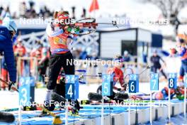 09.03.2024, Soldier Hollow, United States of America (USA): Susanna Meinen (SUI) - IBU World Cup Biathlon, relay women, Soldier Hollow (USA). www.nordicfocus.com. © Manzoni/NordicFocus. Every downloaded picture is fee-liable.