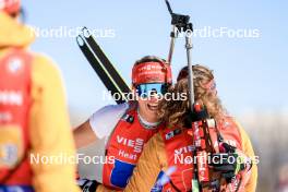 09.03.2024, Soldier Hollow, United States of America (USA): Julia Kink (GER) - IBU World Cup Biathlon, relay women, Soldier Hollow (USA). www.nordicfocus.com. © Manzoni/NordicFocus. Every downloaded picture is fee-liable.