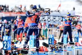09.03.2024, Soldier Hollow, United States of America (USA): Samuela Comola (ITA) - IBU World Cup Biathlon, relay women, Soldier Hollow (USA). www.nordicfocus.com. © Manzoni/NordicFocus. Every downloaded picture is fee-liable.