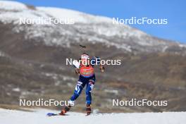 09.03.2024, Soldier Hollow, United States of America (USA): Sonja Leinamo (FIN) - IBU World Cup Biathlon, relay women, Soldier Hollow (USA). www.nordicfocus.com. © Manzoni/NordicFocus. Every downloaded picture is fee-liable.