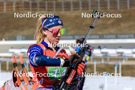 09.03.2024, Soldier Hollow, United States of America (USA): Chloe Levins (USA) - IBU World Cup Biathlon, relay women, Soldier Hollow (USA). www.nordicfocus.com. © Manzoni/NordicFocus. Every downloaded picture is fee-liable.